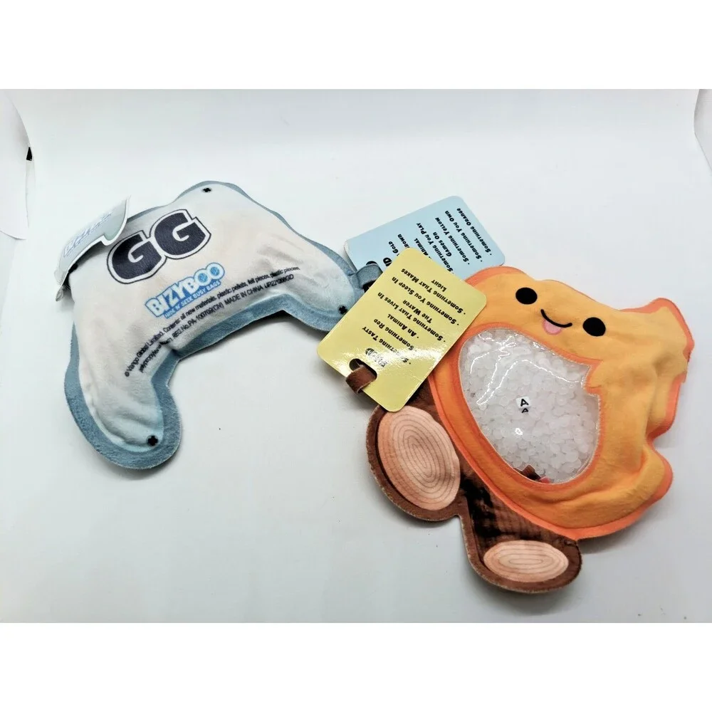 Bizyboo Hide 'N' Seek Busy Bags Campfire & Game Controller Lot of 2